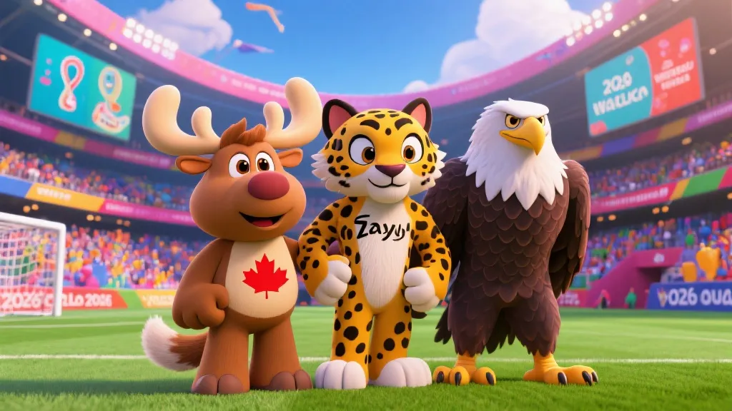 揭秘2026世界杯吉祥物：Maple、Zayu与Clutch背后的文化密码与狂欢寓意